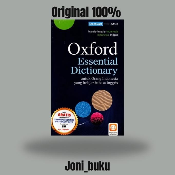 

Terlaris Kamus Oxford Essential Dictionary Original Ready Stok