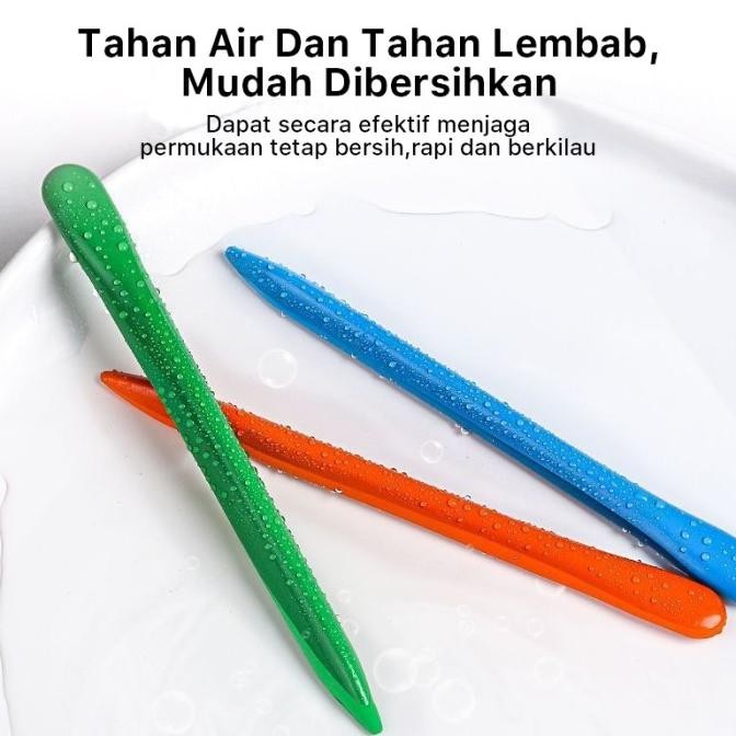 

AIMILO CRAYON SET KRAYON PLASTIK 12/24 WARNA CERAH BENTUK SEGITIGA