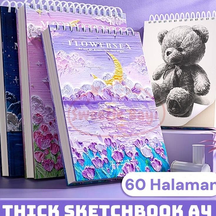 

Weetiebayinewetchboo A4 Buu Gambar Vertial Jilid Piral Aethetic Buu Eta 60 Lembar90 Halaman