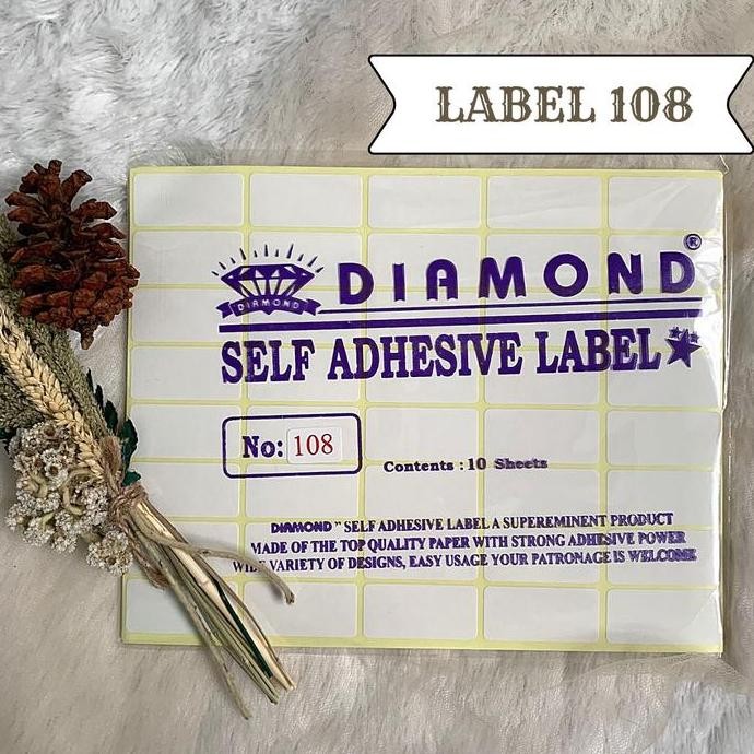 

BRG BARU Label 108 Stiker Undangan ( Per Ball Isi 25 Pcs )