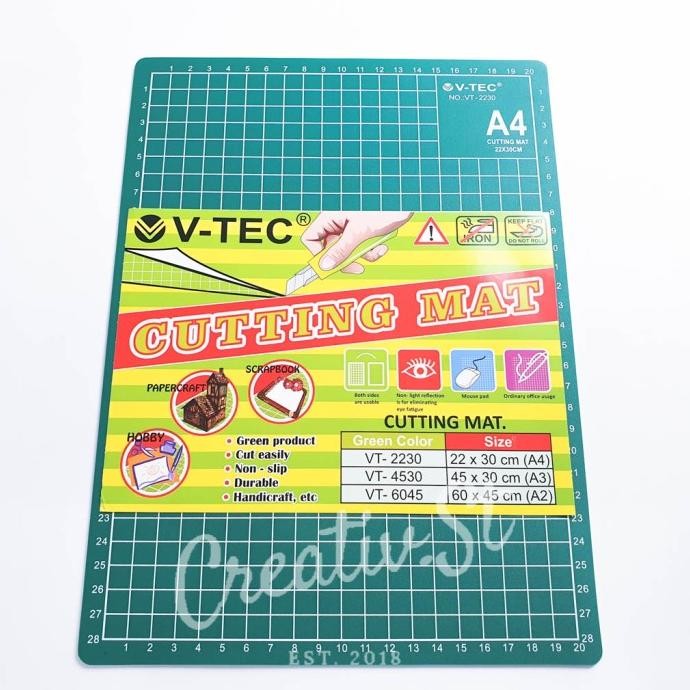 

Terlaris Cutting Mat Alas Potong A3 V-tec SALE