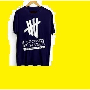 Kaos T Shirt Pria 5 Second Of Summer