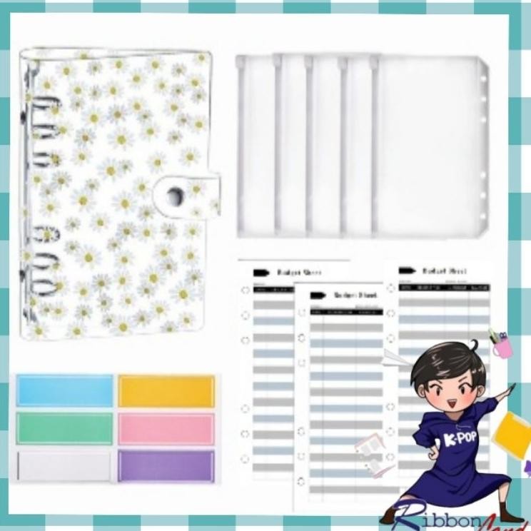 

A6 Et Lengap Binder Daiy Reguler Tranparan Nabung Pemula Hemat