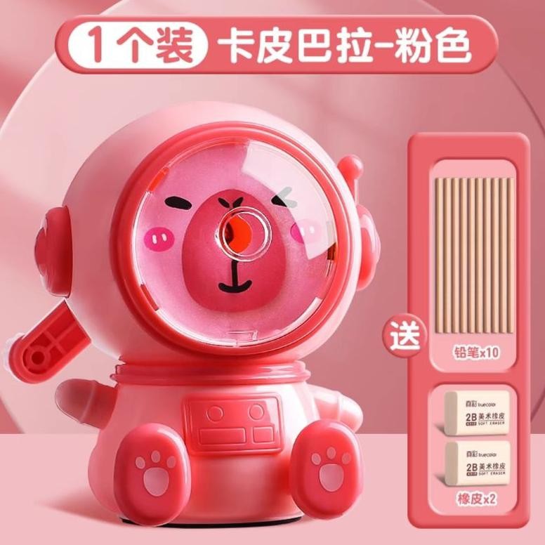 

ORIGINAL Serutan Pencil Putar Capybara/Rautan Pensil Kapibara/Sharpener Capybara Na-138