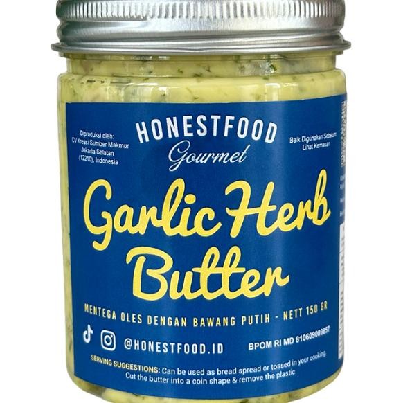 

Butter Garlic Butter Honetfood Halal100Grmentega Bawang Putih Olean Roti Bahan Maaan Pata Bumbu Tea