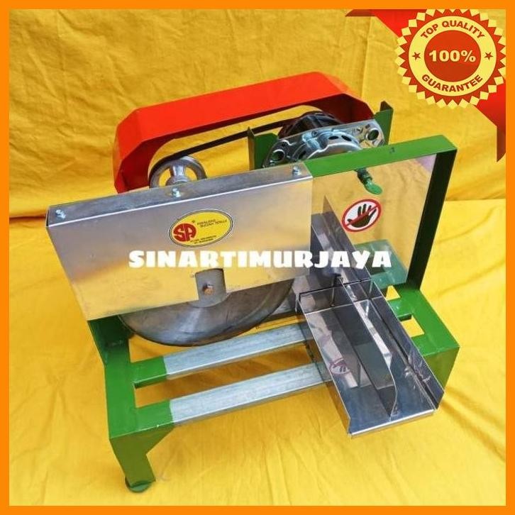 (stj) alat pemotong tempe /mesin perajang tempe membuat kripik /iris tempe