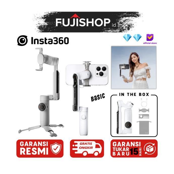 Murah Insta360 Flow Smartphone Gimbal Stabilizer Insta 360 Flow Garansiresmi