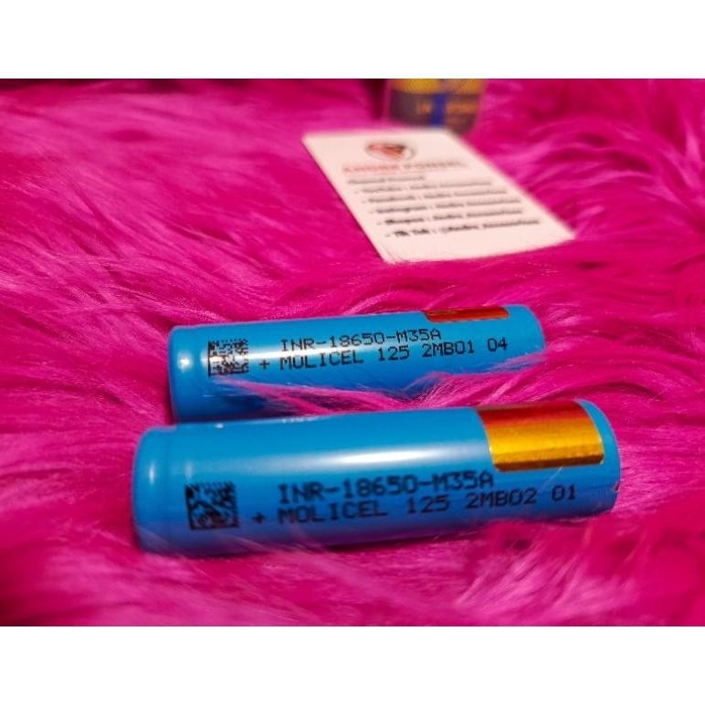Terbaru Baterai Molicell M35A 3500Mah Original 100% Promo