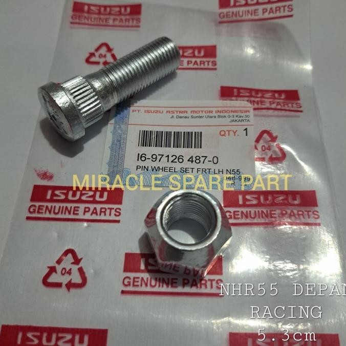 Baut Roda Depan Isuzu Elf Nhr55 4Jb1 Velg Racing Great Quality