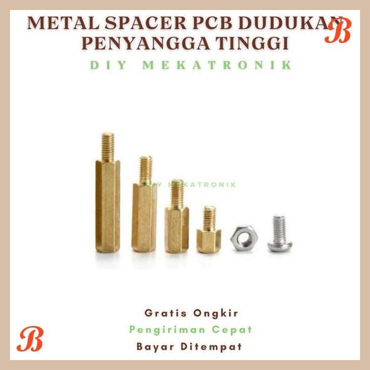 | DE | METAL SPACER PCB DUDUKAN PENYANGGA TINGGI
