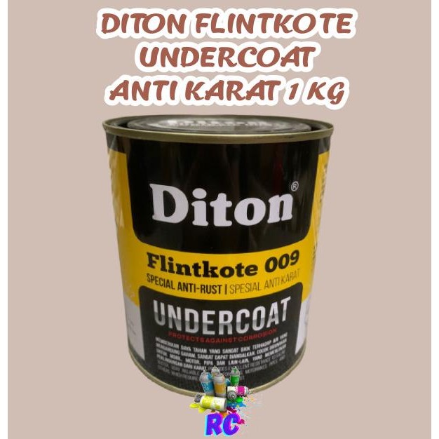 Sale Anti Karat Flintkote Diton Under Coat Cat Undercoat 1Kg Protect Mobil