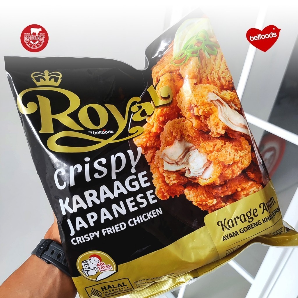

RB Belfoods Royal Crispy Karaage Japanese 500gr, Halal - Brothermeatshop