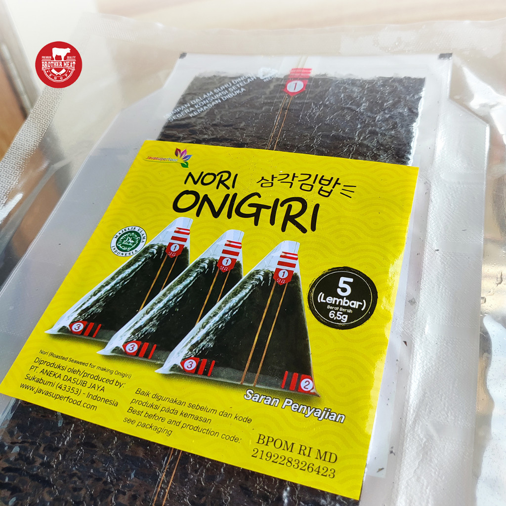 

Nafariz724 Java Super Food Nori Onigiri, Nori Wrapper