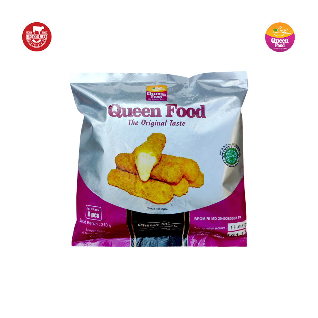 

QUEEN FOOD Cheesy Stick 310gr, Halal