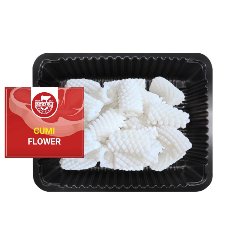 

Cumi Flower 1kg Kupas Bersih, Halal