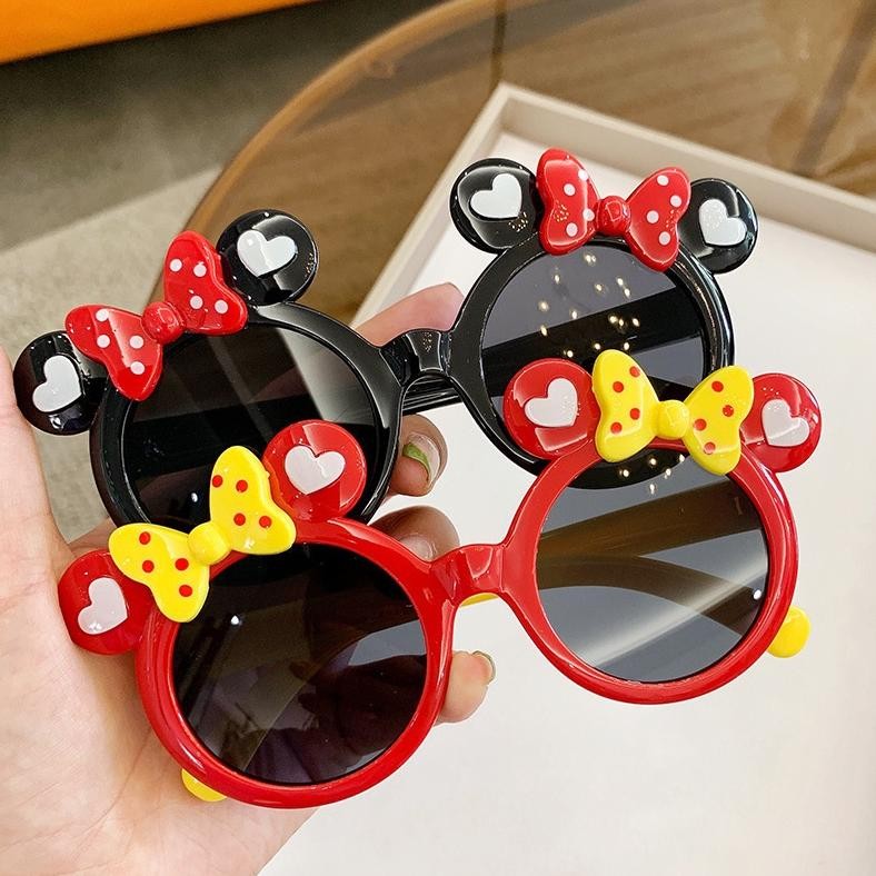 Best Seller Kacamata Hitam Anak-Anak Yang Lucu Kartun Bayi Kacamata Hitam Perlindungan Uv Kacamata A