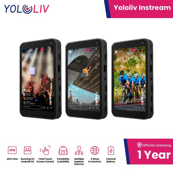 Yololiv Instream Vertical Live Streaming Encoder and Monitor