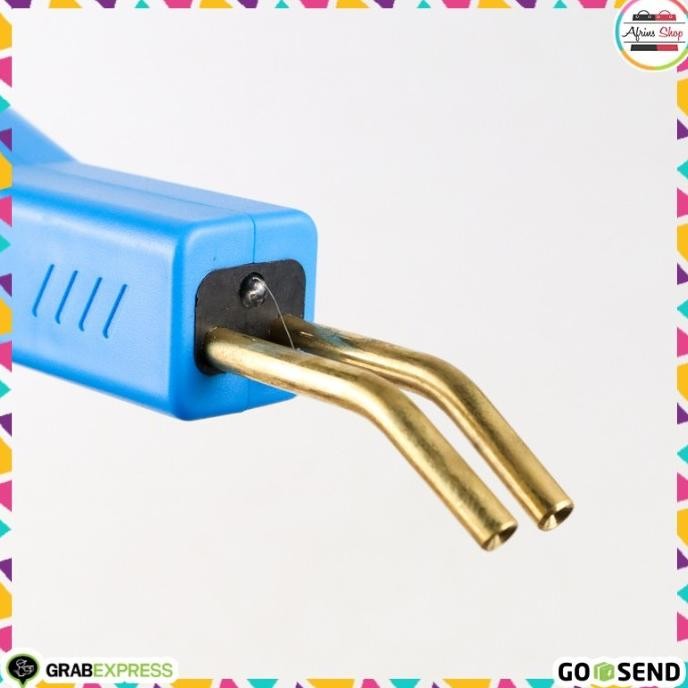 Las Plastik Bemper Mobil Las Solder Gun Penyambung Plastik