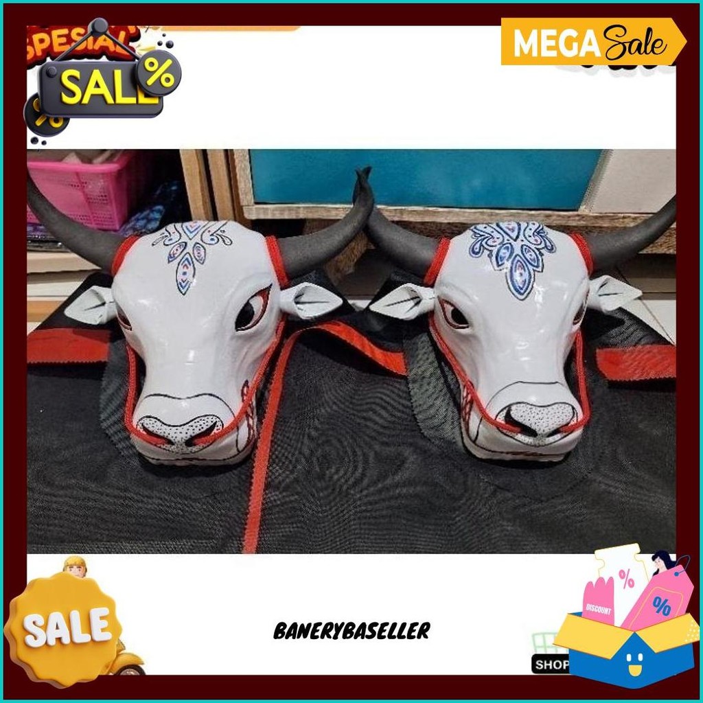 Mainan Bantengan Mberot Putih /Mainan Anak Anak Bantengan Bantengan Mberot Krs Bisa Cod