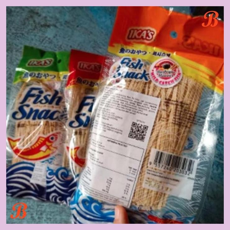 

| SMW | FISH SNACK MERK IKA'S 30 GRAM - JUHI SNACK CEMILAN IKAN BERVARIAN RASA
