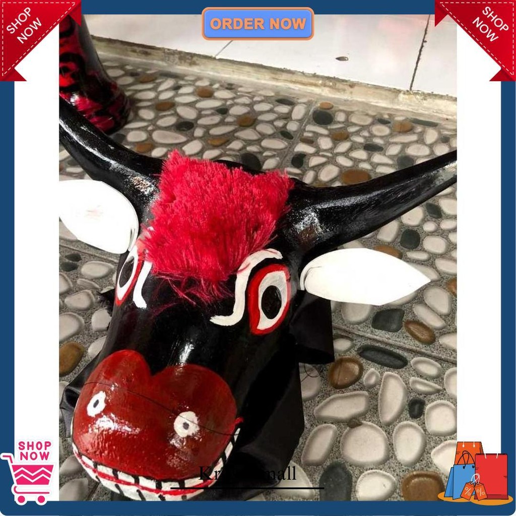 [Wwr] Bantengan, Bantengan Kayu Kecil, Bantengan Kemul Panjang Baru Gratis Ongkir