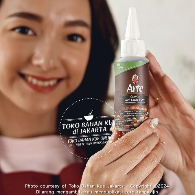 

TULIP ARTE MINT GREEN CHOCOLATE COLORING COCOA BUTTER PEWARNA HIJAU
