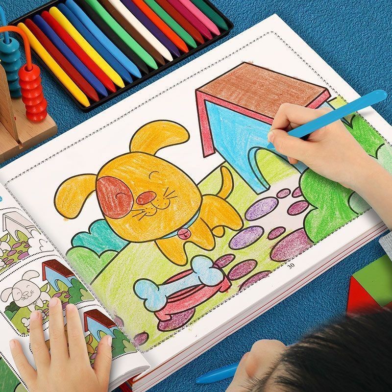 

Krayon Mewarnai Taman Kanak-kanak, Album Gambar Grafiti Anak Tidak Kotor