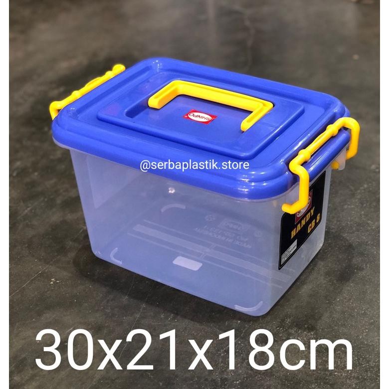 Murah Container Box Bpa Free Handy / Kontainer Shinpo Cb8 / Kotak Serbaguna / Box Mini / Kotak Mini 