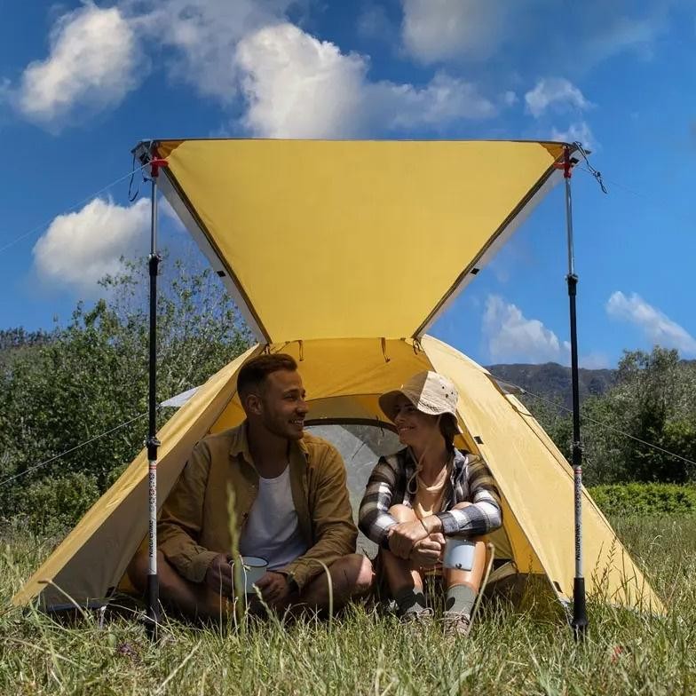 BNH Naturehike NH18Z044-P P-Series Tenda Camping 4 Orang TERLARIS