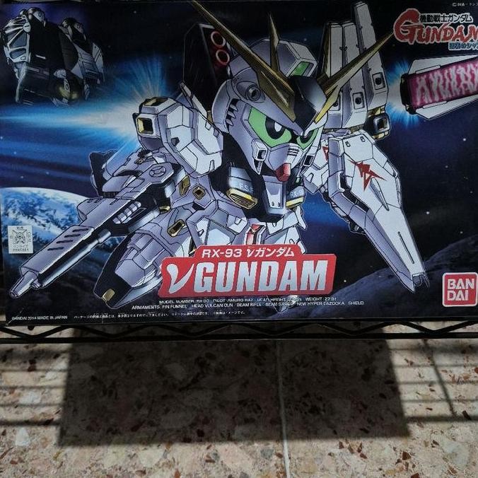 SD BB 387 RX 93 V GUNDAM NU GUNDAM