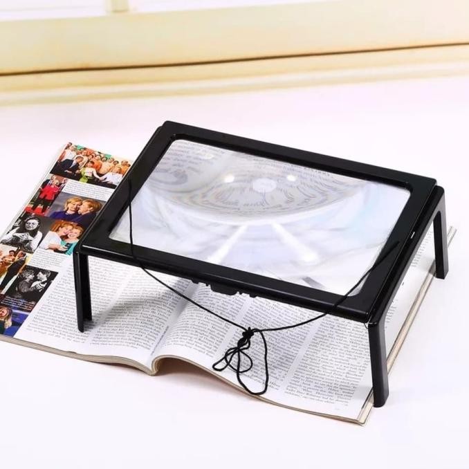 

MEJA MAGNIFIER KACA PEMBESAR DGN LAMPU UTK BACA, REPARASI BENDA KECIL LT