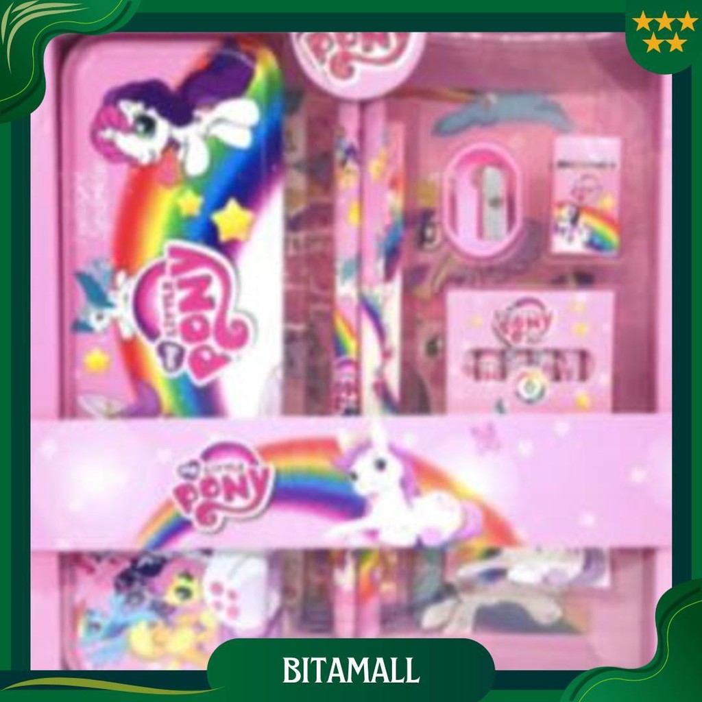 

Stationary Set 7 In 1 Karakter 8015 / Paket Kaleng Pensil Alat Tulis Set + Crayon Promo 4.4