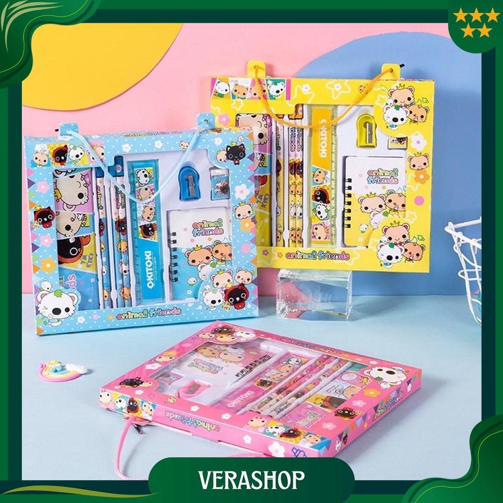 

Paket Alat Tulis Set Stationery Set Study Anak Karakter Toysforhome Gratis Ongkir