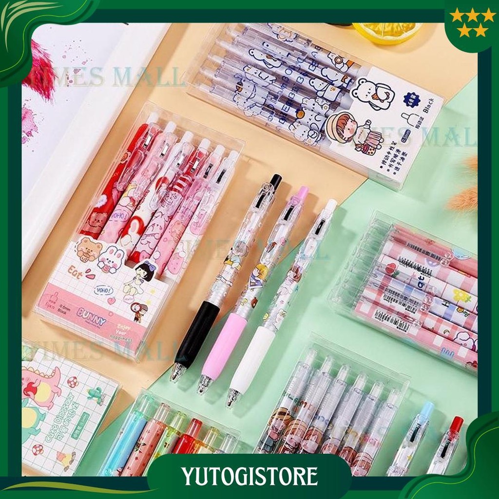 

Set 6 Pcs Pulpen Gel Mekanik Motif Karakter /Ballpoint Mekanik Pulpen Set Isi 6 Pcs/Pulpen Gel Mekanik Lucu Karakter/Set Kartun Lucu Gel Pen 6/Lucu Motif Karaktertekan Gel Pena Cod