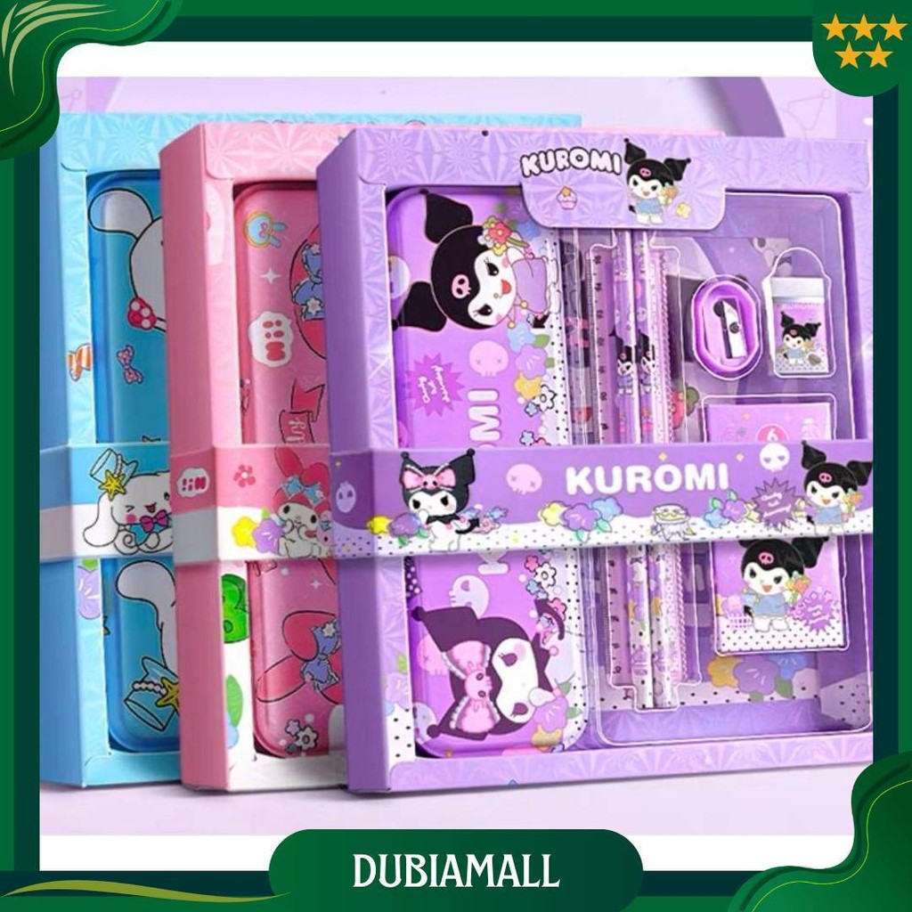 

Alat Tulis Sekolah Karakter Student Set Kuromi Cinamonrol My Melody 9 In 1 (6611 ) Promo