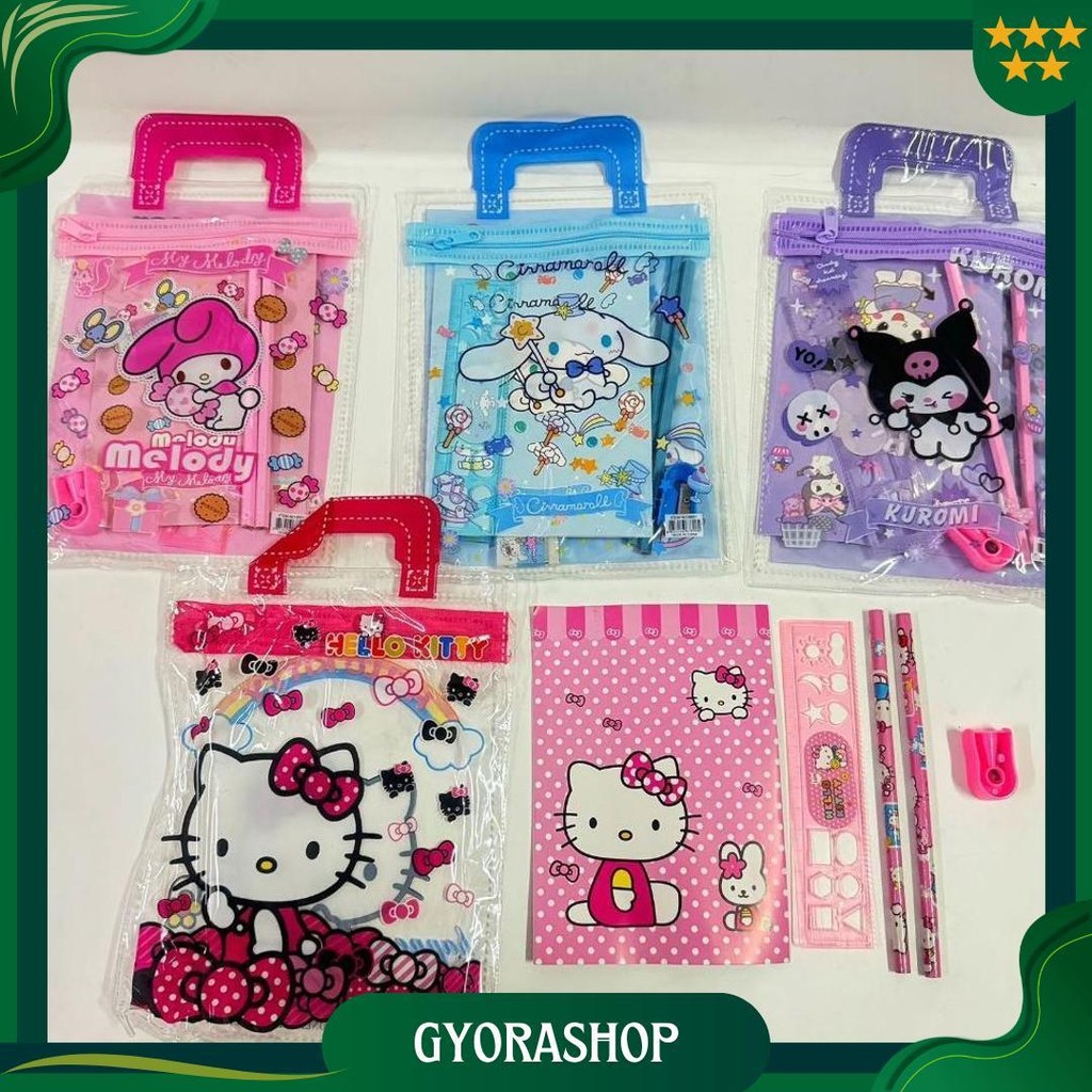

Pensil Set Free Tas Stationery Set Promo