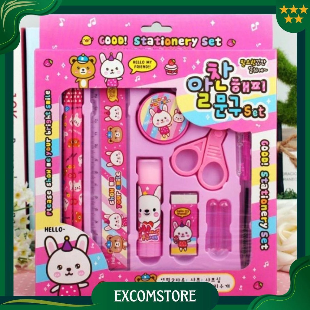 

Baj Paket Alat Tulis Set 8In1 Stationery Set Study Set Anak Karakter Souvenir Set Alat Tulis - Ss129 Promo 4.4