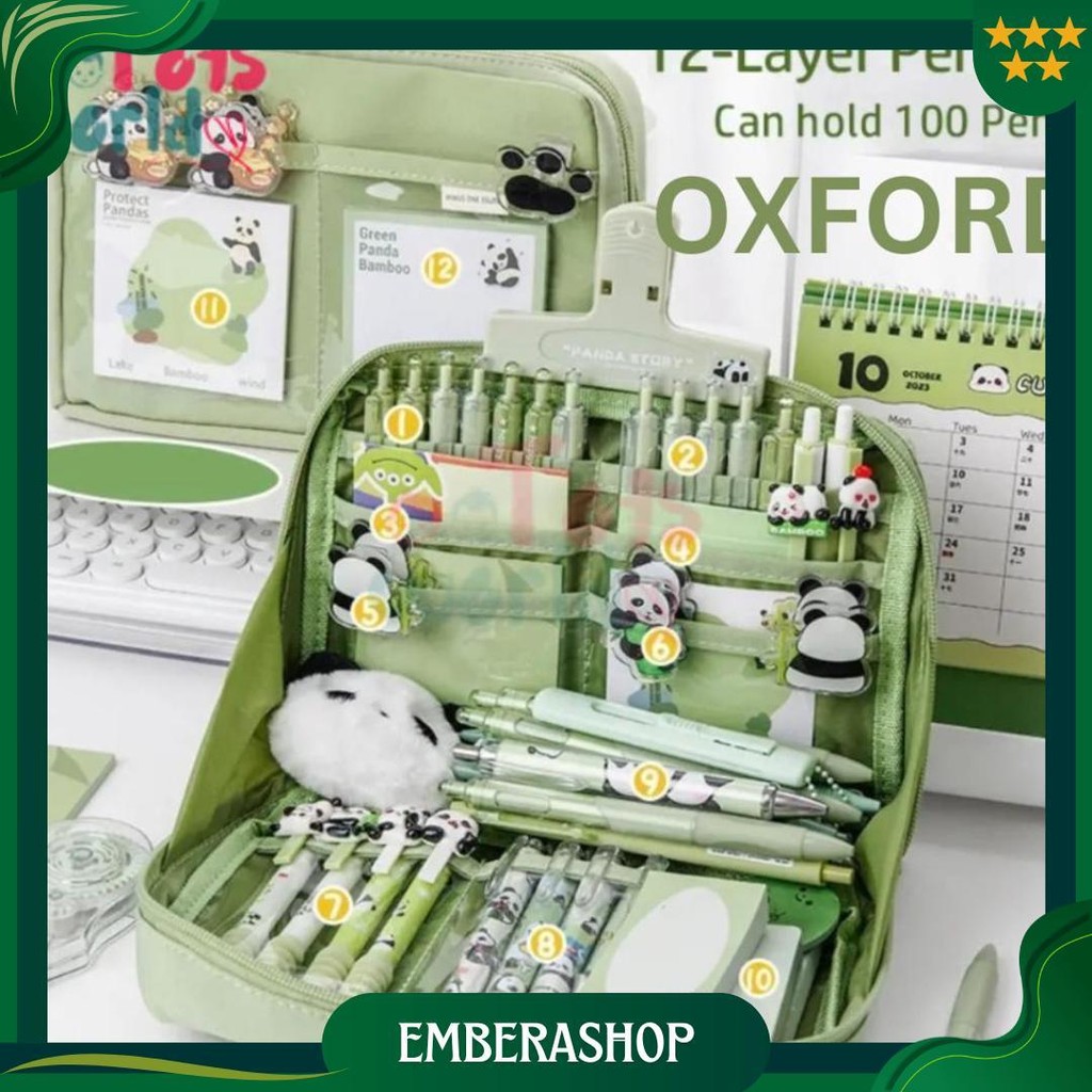 

Tempat Pensil Alat Tulis Kreatif Multifungsi Tas Perlengkapan Kantor Dan Anak Sekolah | Kotak Pensil Perlengkapan Kantor Stationary Bag Promo 4.4