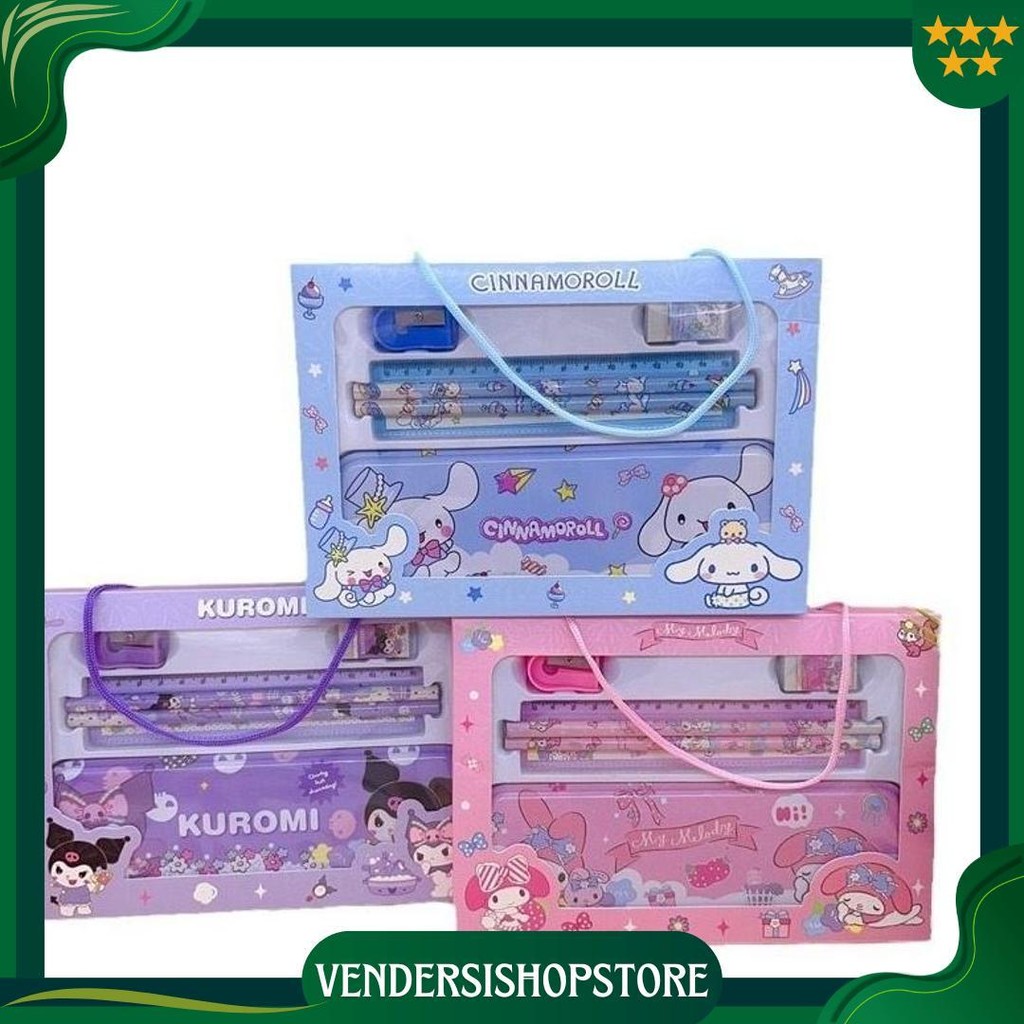 

Stationery Set Sanrio | Alat Tulis Set Lengkap | Kotak Pensil Anak Sanrio | Stationery Untuk Hadiah Anak Alat Tulis Anak Lengkap Sale