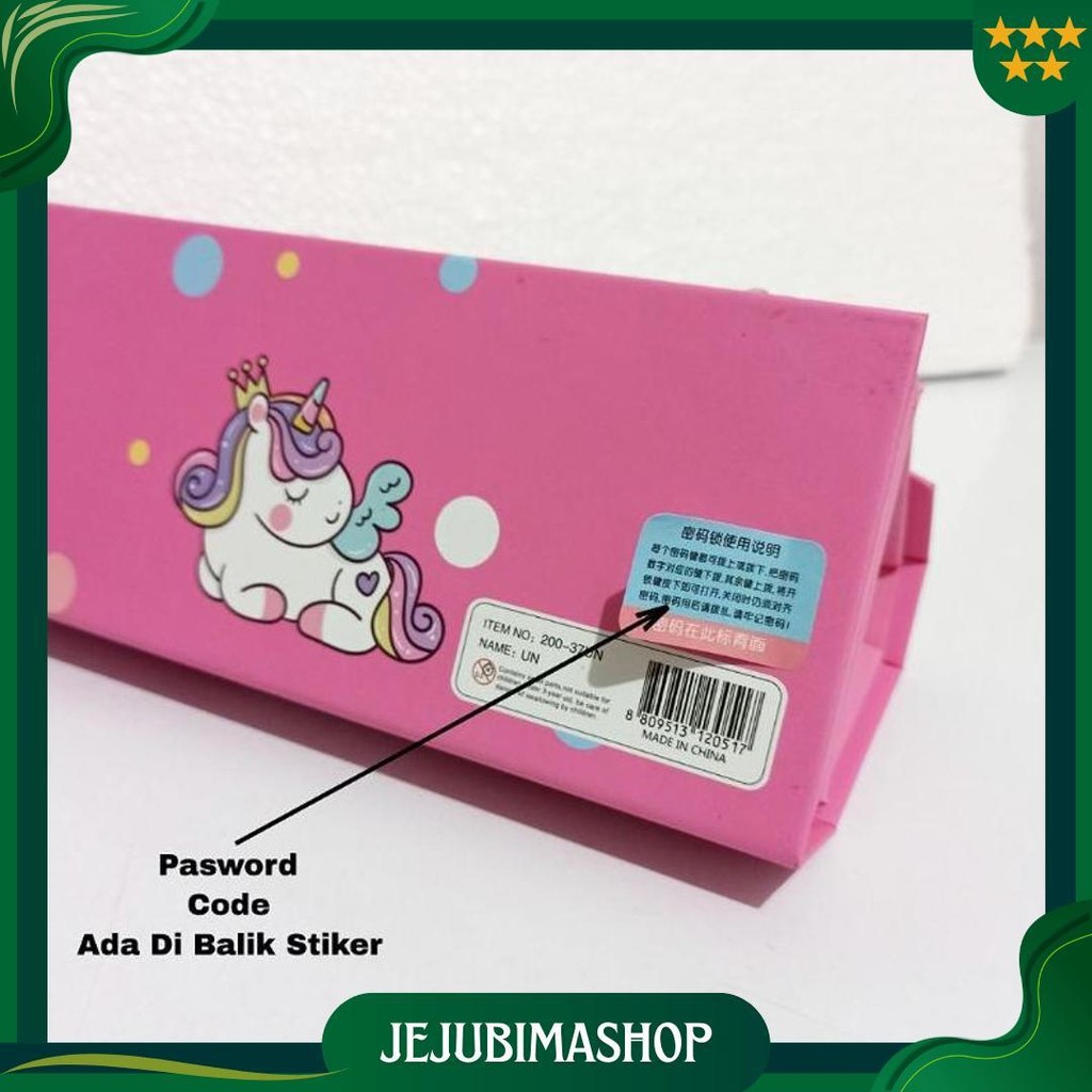 

Bos Kotak Pensil Karton+Kode Kunci/Tempat Pensil/Pencil Case Code Pin Sale