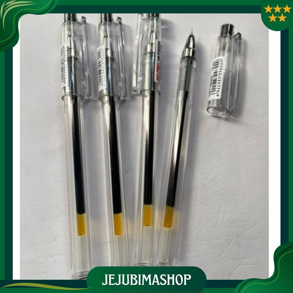 

Pulpen Gel Gp-888 Hi-Tech/0,28/12 Pcs/Tinta Hitam(Pak) Ori