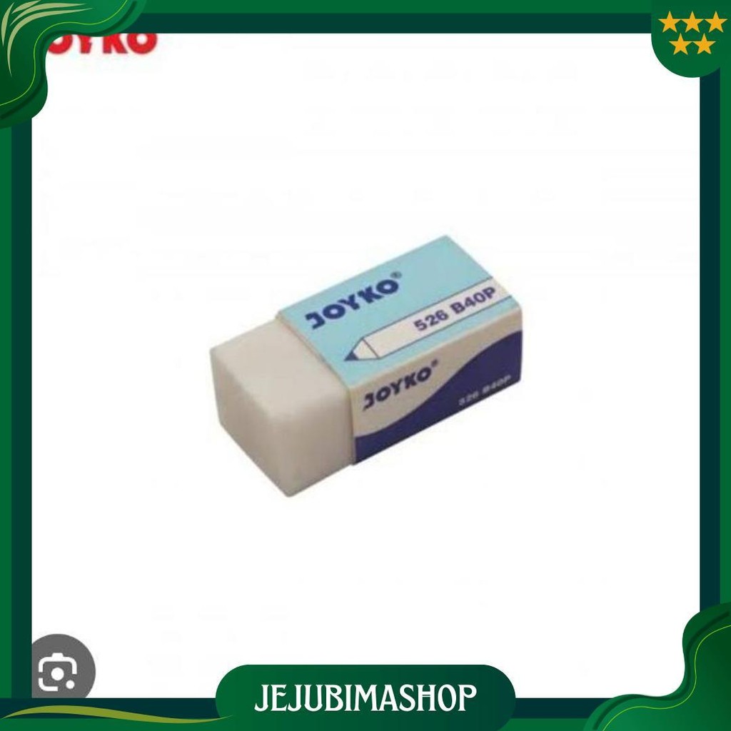 

Penghapus Joyko 1 Pak Isi 40 Pcs Cod