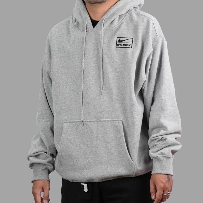 Sale Nike X Stussy Nrg Dark Grey Hoodie (100% Authentic)