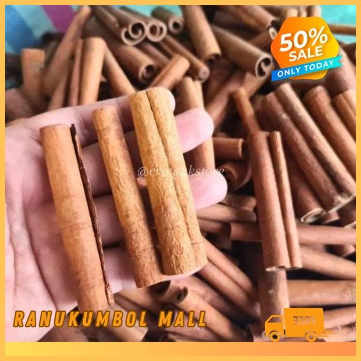 

8CM KUALITAS BAGUS 1KG CINNAMON STICK KAYU MANIS STIK RANU KUMBOL MALL TERBAIK!
