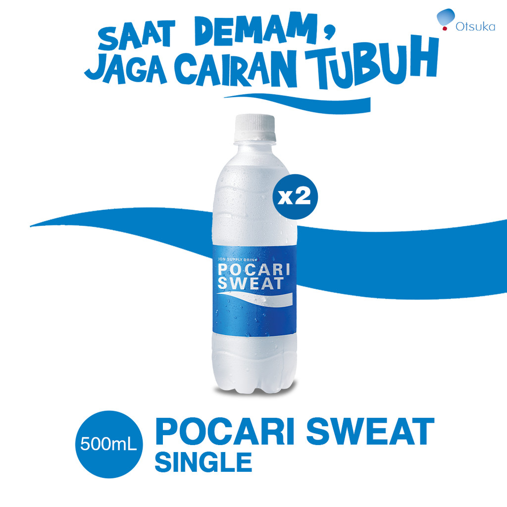 

POCARI SWEAT Pet 500ml - 2 Botol