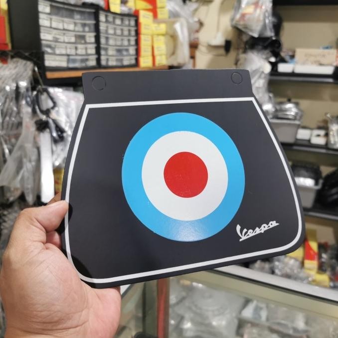 Mudflap Kepet air karpet lumpur belakang tebal Mod Vespa all vespa