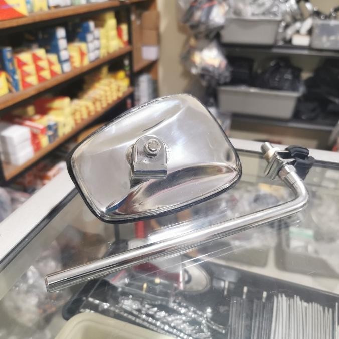 Spion Jepit Kotak Chrome Vespa Super sprint VBB PX PS PTS