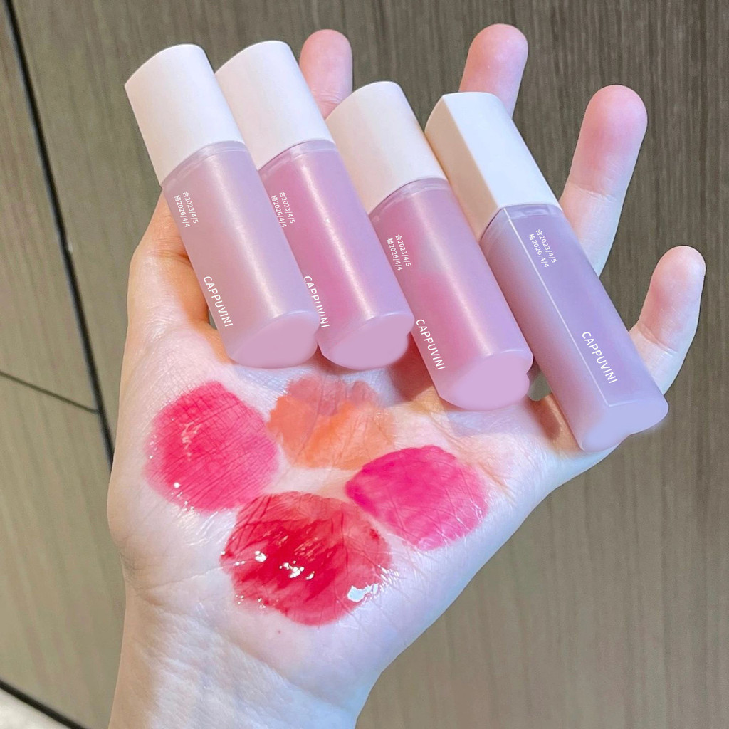 Heart Water Glass Lip Glaze Mirror Water Gloss Lip Gloss Pouty Lipstick