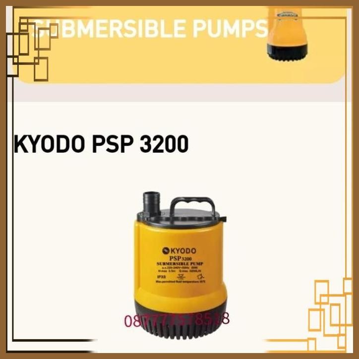 [SJT] POMPA CELUP KYODO PSP 3200 # POMPA KOLAM IKAN KYODO 80 WATT