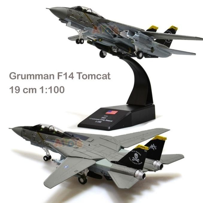 Miniatur Diecast Pesawat F-15E Strike Eagle 19 Cm 1:100